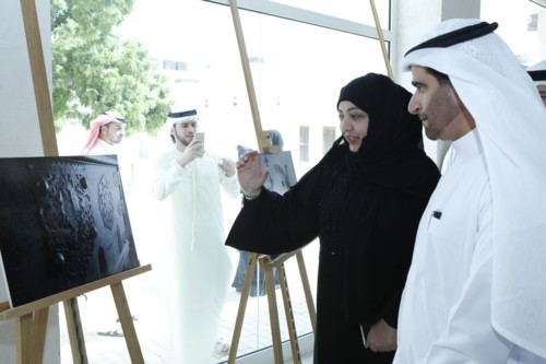 معرض "مبدعون" في الشيخ سعيد بن حمد القاسمي