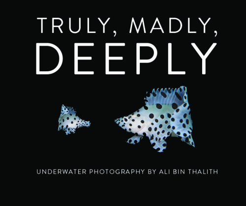 سعادة علي بن ثالث يطلق كتابه الأول عن التصوير تحت الماء