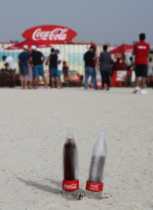 كوكاكولا تقدم «زجاجات الثلج»