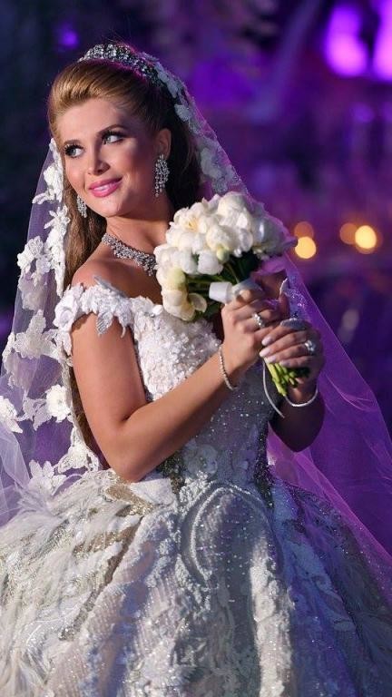 زفاف أسطوري لنجل الممثل يوسف شعبان والعروس لبنانية!
