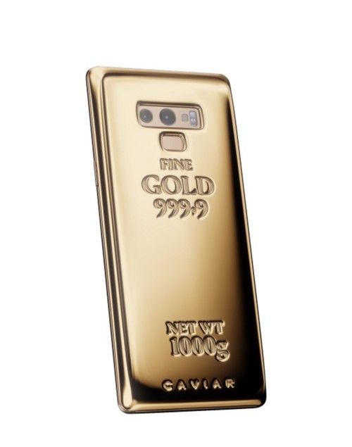 كافيار تقدم هاتفا بكيلوغرام من الذهب!