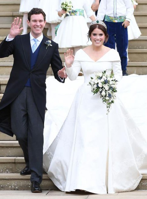 فستان زفاف الأميرة أوجيني يثير البلبلة