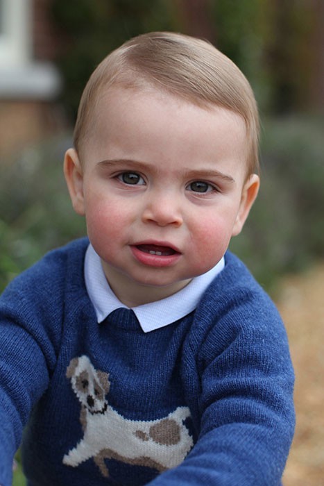 بالصور: الأمير لويس يحتفل بعيد ميلاده الأول