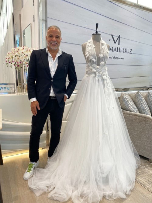 عبد محفوظ يُطلق أحدث مجموعة لفساتين الزفاف في دبي