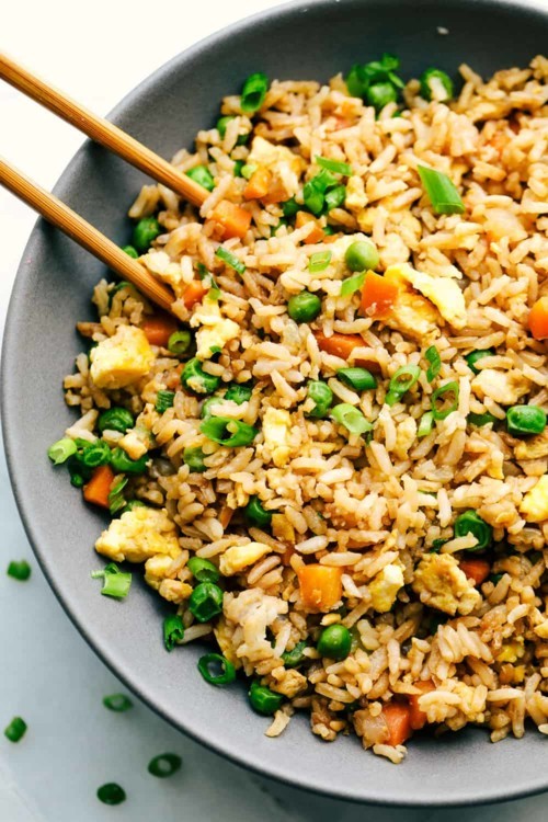 سهل: أرز مقلي