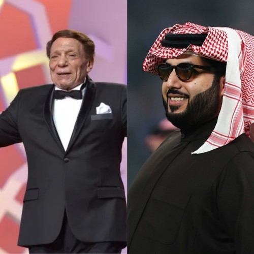 تركي آل شيخ يكشف عمّا تحدّث عنه مع عادل إمام