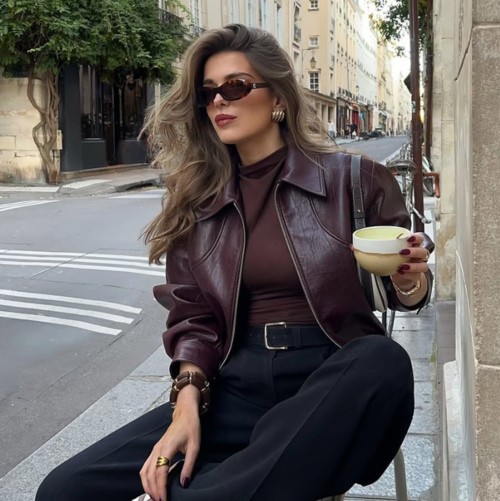 خزانتك لن تكون مكتملة من دون جاكيت الجلد! خزانتك لن تكون مكتملة من دون جاكيت الجلد!