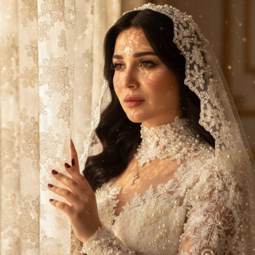 مي عز الدين تنشر صور زفافها بثلاث تسريحات شعر رائعة