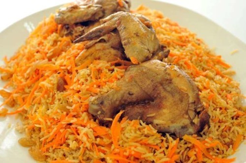 طريقة تحضير الأرز البخاري بالدجاج