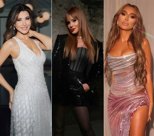 شاهدي أجمل إطلالات النجمات في سهرات رأس السنة 2026