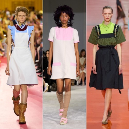 الصيحات المستوحاة من ربّة المنزل تكتسح موضة ربيع 2026