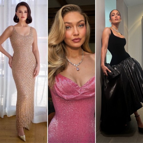 أجمل ما ارتدته النجمات في حفل زفاف تايلور سويفت