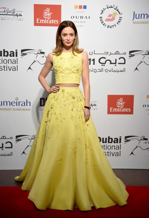 إيميلي بلانت شمس ساطعة في سماء مهرجان دبي السينمائي