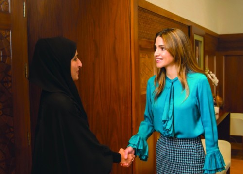 الملكة رانيا تدعم مشروع "تحدي القراءة"