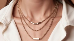 كيفية تنسيق المجوهرات على شكل طبقات مثل المحترفين