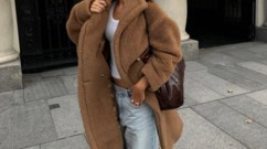 معطف تيدي بير يجمع الدفء، الراحة والإطلالة المميّزة!