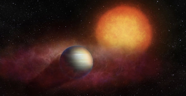 حدث كوني غير مسبوق: كوكب يتخلص من غلافه الجوي