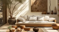 صيحة استخدام الخشب الطبيعي في الديكور